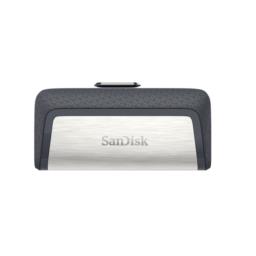 Pendrive SanDisk Ultra Dual Drive 256 GB pamięć flash USB USB Type-A / USB Type-C 3.2 Gen 1 (3.1 Gen 1) Szary, Srebrny