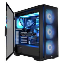 MODECOM OBUDOWA HORIZON ARGB FLOW MIDI USB TYPE -C CZARNA