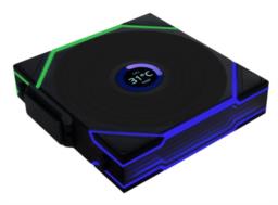 Wentylator Lian Li UNI FAN TL Wireless LCD Lüfter ARGB PWM Reverse Blade 120mm czarny