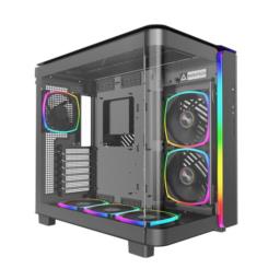 Montech KING 95 PRO Midi-Tower, Szkło Hartowane, ARGB - czarny