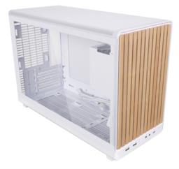 Obudowa PC Lian Li DAN A3-mATX Wood Edition, Szkło hartowane, Micro-ATX - Buk, biała