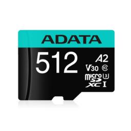 ADATA Premier Pro 512 GB UHS1 U3 V30 A2 + adapter