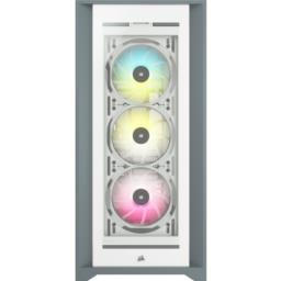 Obudowa Corsair iCUE 5000X RGB Mid-Tower ATX Tempered Glass White (CC-9011213-WW)