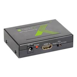 Techly IDATA HDMI-EA konwerter plików audio Czarny