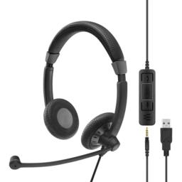 Słuchawki nauszne przewodowe Epos SC75 MS II USB-A