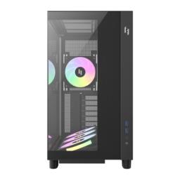 GameMax NEX C53 BK zabezpieczenia & uchwyty komputerów Czarny