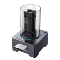 GRAUGEAR G-M2DK-CR-10G stacja dokująca do dysków twardych USB 3.2 Gen 2 (3.1 Gen 1) Type-C Szary