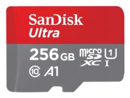 SANDISK ULTRA microSDXC 256GB 150MB/s + SD ADAPTER