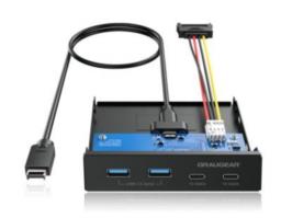 GRAUGEAR G-MP02 część obudowy do komputera Uniwersalne Przedni panel