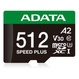 ADATA Speed Plus MicroSDXC 512 GB Class 3 UHS-I/U3 A2 V30