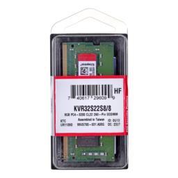 KINGSTON DDR4 8GB 3200MHz KVR32S22S8/8 1Rx8 SODIMM