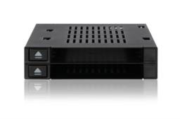 Płyta montażowa IcyDock 2x6,3cm SATAI-III/SSD/SAS MB522SP-B