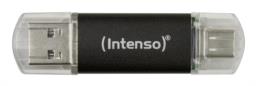 Intenso Twist Line pamięć USB 128 GB USB Type-A / USB Type-C 3.2 Gen 1 (3.1 Gen 1) Antracyt