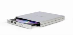 GEMBIRD ZEWNĘTRZNA NAGRYWARKA DVD 8X, CD 24X USB 2.0 SLIM SREBRNA