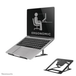 Neomounts NSLS085BLACK stojak na laptop Podstawka na notebooka Czarny 43,2 cm (17")