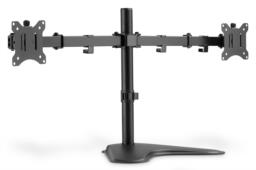 DIGITUS STOJAK BIURKOWY PODWÓJNY 2XLCD MAX. 32" MAX. 2X 8KG UCHYL.-OBROT QUICK-RELEASE DA-90401