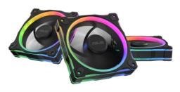 ASUS Prime MR120 Fan ARGB Reverse Black 3in1 Obudowa komputera Wentylator 12 cm Czarny 3 szt.