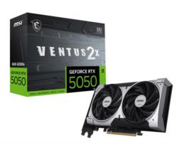 MSI GEFORCE RTX 5050 8G VENTUS 2X OC karta graficzna NVIDIA 8 GB GDDR6