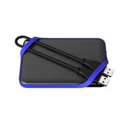 Dysk zewnętrzny HDD Silicon Power A62 Game Drive (1TB; 2,5"; USB 3.2; 5400 obr/min; Blue; SP010TBPHD62SS3B)