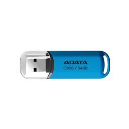 ADATA AC906-64G-RWB pamięć USB 64 GB USB Typu-A 2.0 Niebieski, Przezroczysty