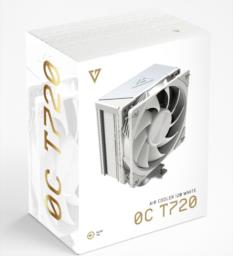 MODECOM Volcano 0C T720 chłodzenie powietrzne 12 cm Biały