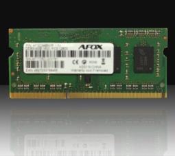 AFOX SO-DIMM DDR3 4G 1600MHZ MICRON CHIP LV 1,35V AFSD34BN1L