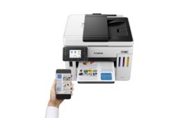 Drukarka Canon MAXIFY GX 7150, Atramentowy, Druk kolorowy, 600 x 1200 DPI, A4, Druk bezpośredni, Biały