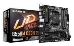 Płyta główna Gigabyte B550M DS3H R2, AMD B550, AM4, 4xDDR4, mATX