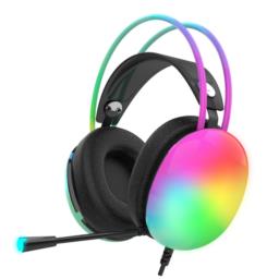 Inca IGK-X8S słuchawki/zestaw słuchawkowy Przewodowa Opaska na głowę Gaming Czarny