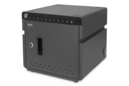 Digitus Mobilna desktopowa stacja ładowania do 10 notebooków/tabletów do 13 cala, UV-C, USB-C