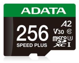 ADATA Speed Plus MicroSDXC 256 GB Class 3 UHS-I/U3 A2 V30