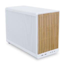 Obudowa Lian Li A3-mATX Micro Tower Biały, Drewno
