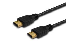 Kabel SAVIO cl-38 (HDMI M - HDMI M; 15m; kolor czarny)
