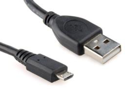 Kabel GEMBIRD CCP-MUSB2-AMBM-1M (Micro USB M - USB M; 1m; kolor czarny)