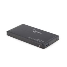 Obudowa GEMBIRD EE2-U3S-2 (2.5"; USB 3.0; Aluminium; kolor czarny)